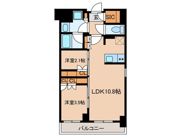 J.GRAN Court 品川西大井WESTの物件間取画像